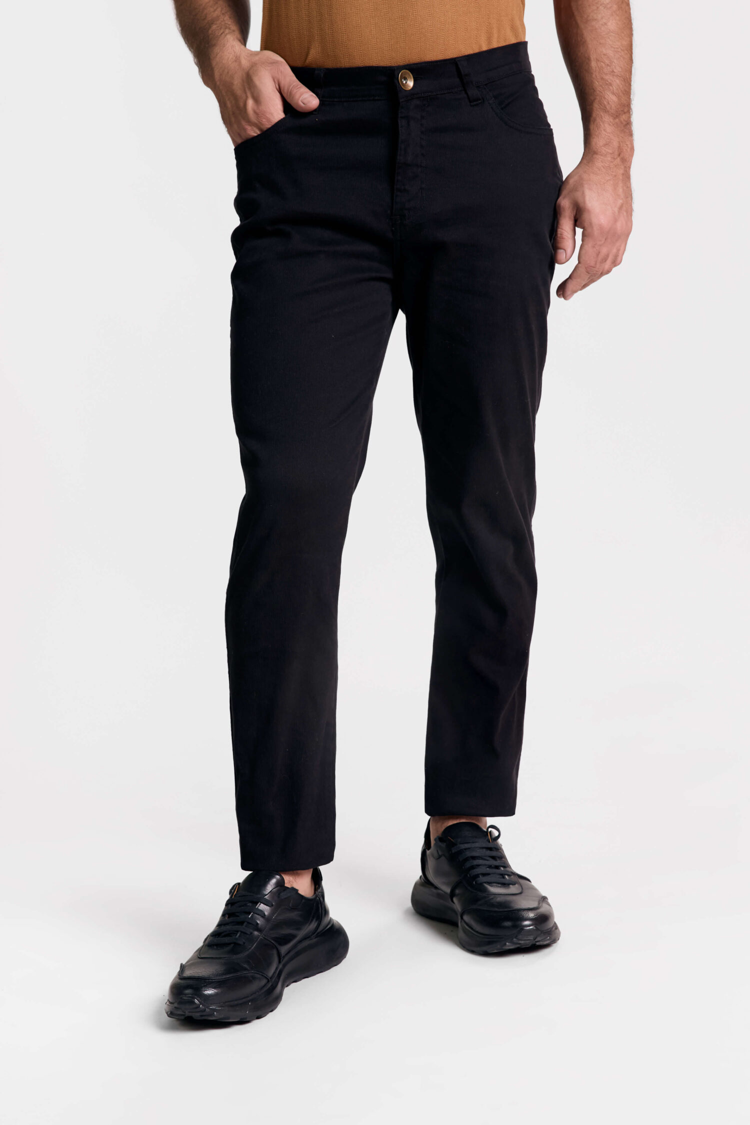 Calça Sarja Canelada Montaro